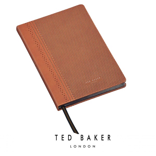 Ted Baker - Тефтер А5 - кафяв Ted Baker TED587 1